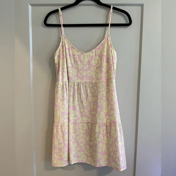 Show Me Your Mumu Caroline Mini Dress Lemonade Cheetah, size M, like new! - Picture 2 of 6